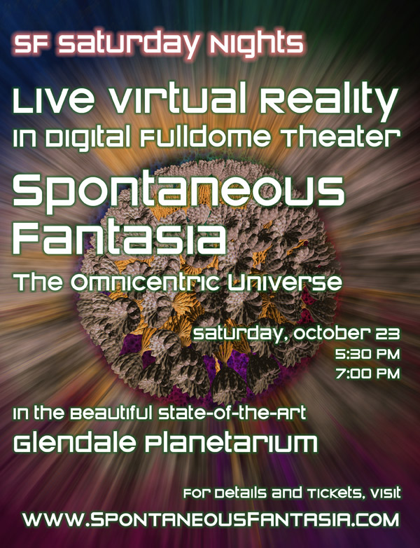 October 23 at the Glendale Planetarium