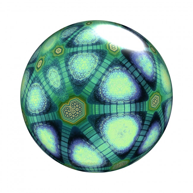 Fractal Jade Marbles